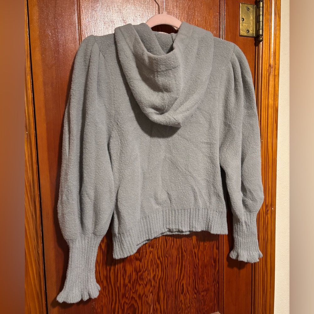 EXPRESS Gray Women's Soft Hooded Sweater Size Extra Small - Picture 6 of 6
